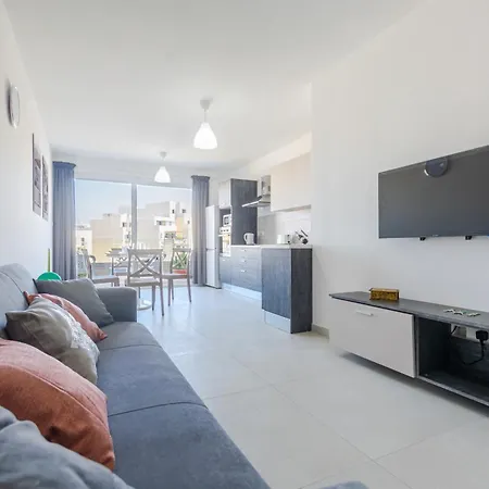 Spacious Brand New Hb Balcony 3 Bdr 2 Bth Bugibba * St. Paul's Bay