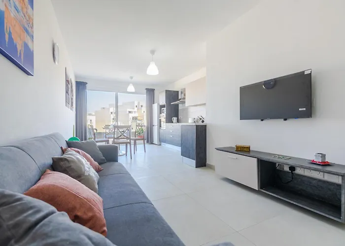 Spacious Brand New Hc Balcony 3 Bdr 2 Bth Bugibba * St. Paul's Bay