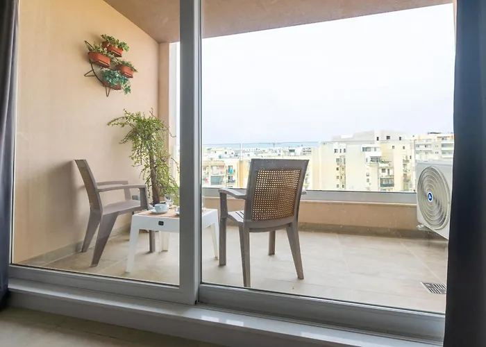 Spacious Brand New Hc Balcony 3 Bdr 2 Bth Bugibba Apartment